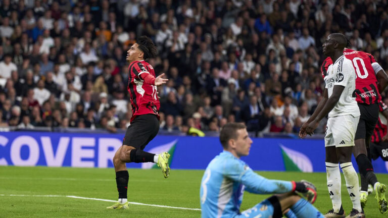 এসি মিলানের কাছে ৩-১ গোলে হরলো রিয়াল মাদ্রিদ